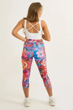 Believe The Hype Performance - Panel Pocket Drawstring Capri Leggings