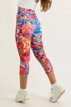 Believe The Hype Performance - Panel Pocket Drawstring Capri Leggings