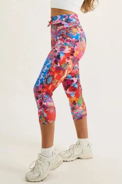 Believe The Hype Performance - Panel Pocket Drawstring Capri Leggings