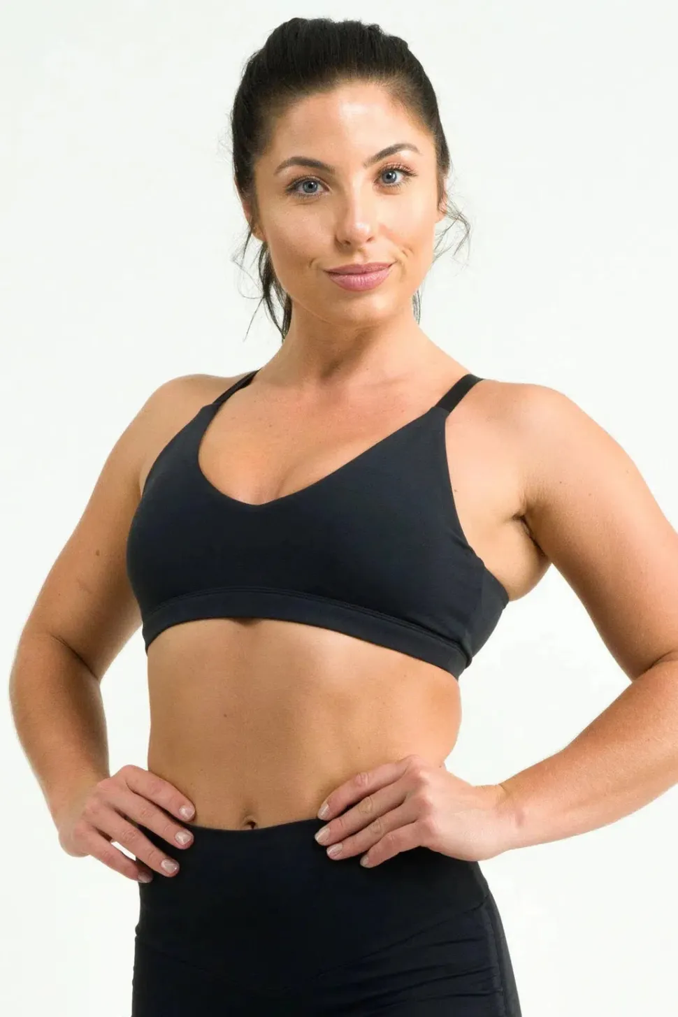 Black Body Contouring - Bralette Crop