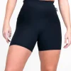Black Body Contouring - Extra High Waisted Booty Shorts