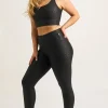Black Exotic Touch Jag - High Waisted Leggings