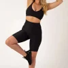 Black Performance - Extra High Waisted Long Shorts