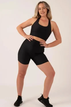 Black Performance - Extra High Waisted Booty Shorts