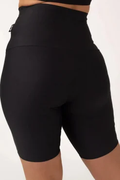 Black Performance - Extra High Waisted Long Shorts