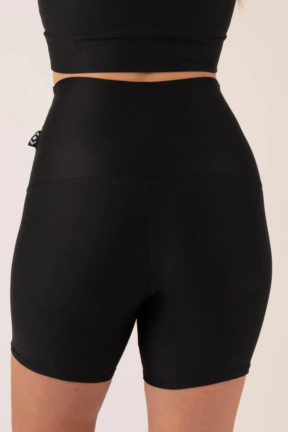 Black Performance - Extra High Waisted Booty Shorts
