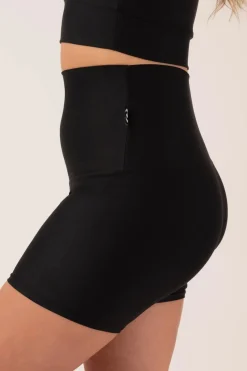 Black Performance - Extra High Waisted Booty Shorts