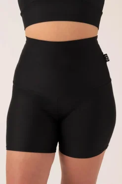 Black Performance - Extra High Waisted Booty Shorts