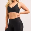 Black Performance - Luxe Panel Pocket High Waisted Long Shorts