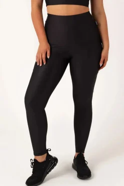 Black Performance - Panel Pocket Extra High Waisted Leggings