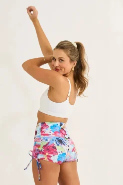 Blessings Performance - High Waisted Tie Side Booty Shorts