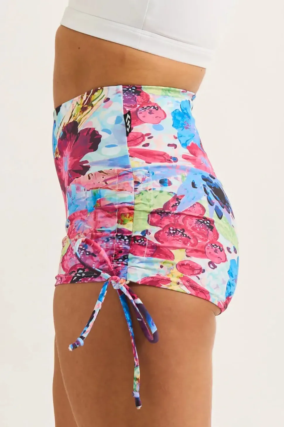 Blessings Performance - High Waisted Tie Side Booty Shorts