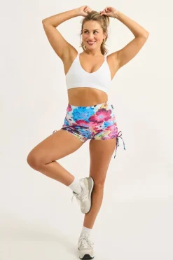 Blessings Performance - High Waisted Tie Side Booty Shorts