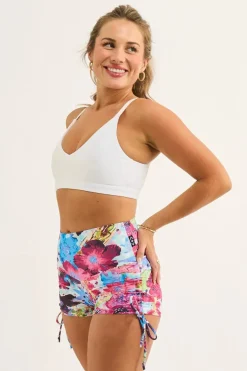 Blessings Performance - High Waisted Tie Side Booty Shorts