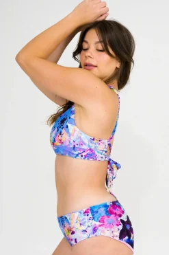 Blessings Silky - Cross Over Bikini Top
