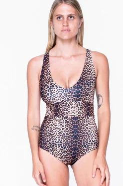 Body Contouring Deep V One Piece W/ Extra Coverage Bottoms - Jag Swag