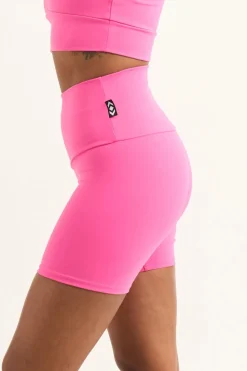 Candy Pink Body Contouring - High Waisted Booty Shorts