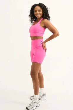 Candy Pink Body Contouring - High Waisted Booty Shorts