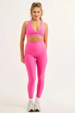 Candy Pink Performance - Extra High Waisted Leggings