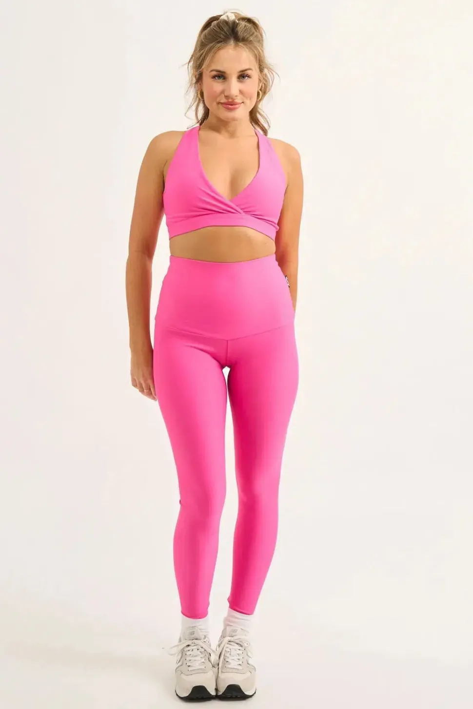 Candy Pink Performance - Extra High Waisted Leggings