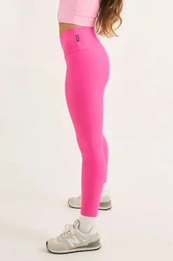 Candy Pink Performance - High Waisted Leggings