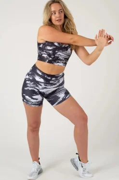 Destruction Performance - High Waisted Booty Shorts