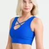 Electric Blue Performance - Reversible Comfort Crop Top