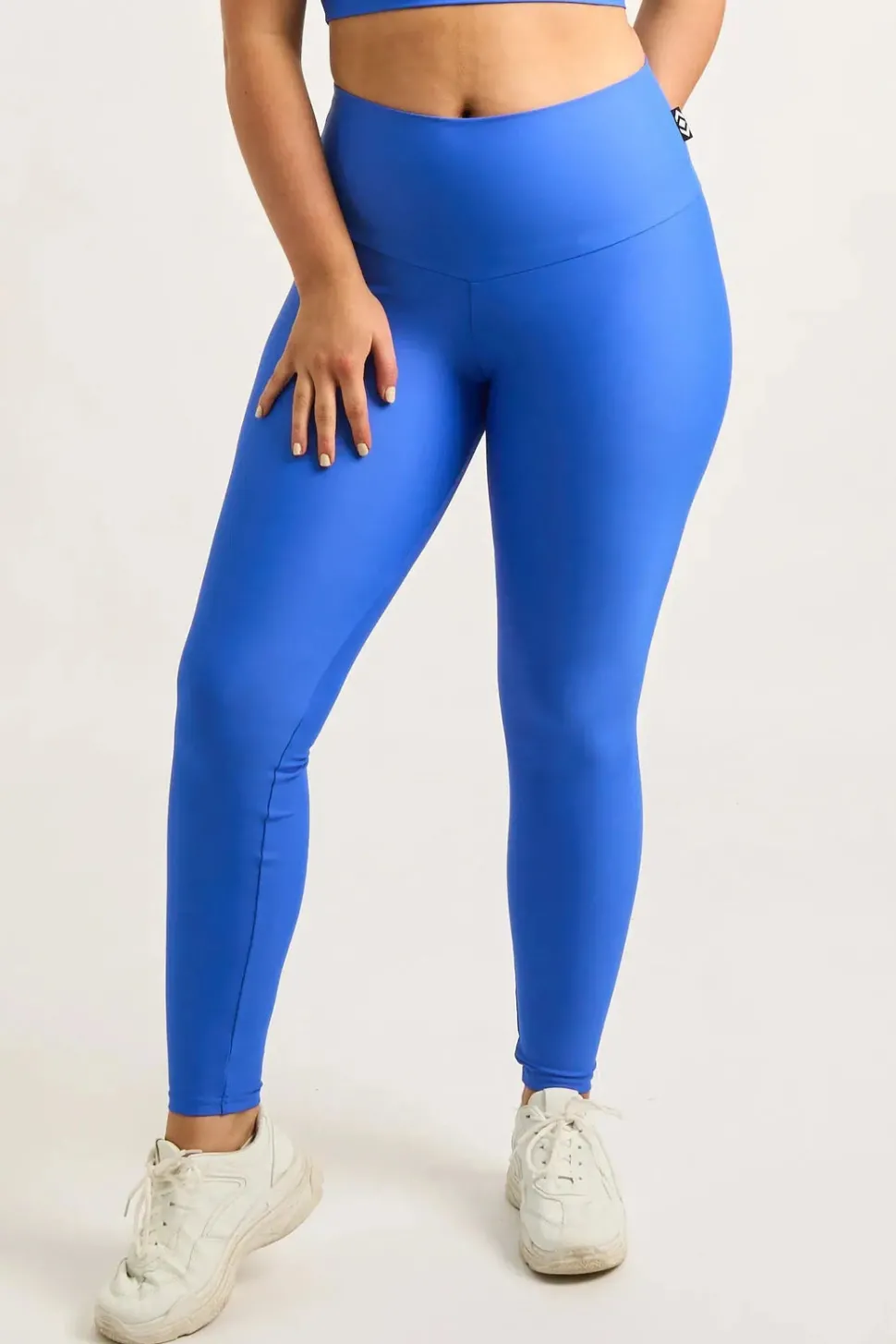 Electric Blue Performance - High Waisted Leggings