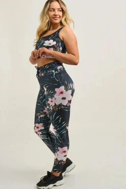 Exotic At Heart Performance - Drawstring High Waisted Leggings