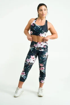 Exotic at Heart Performance - High Waisted Capri Leggings