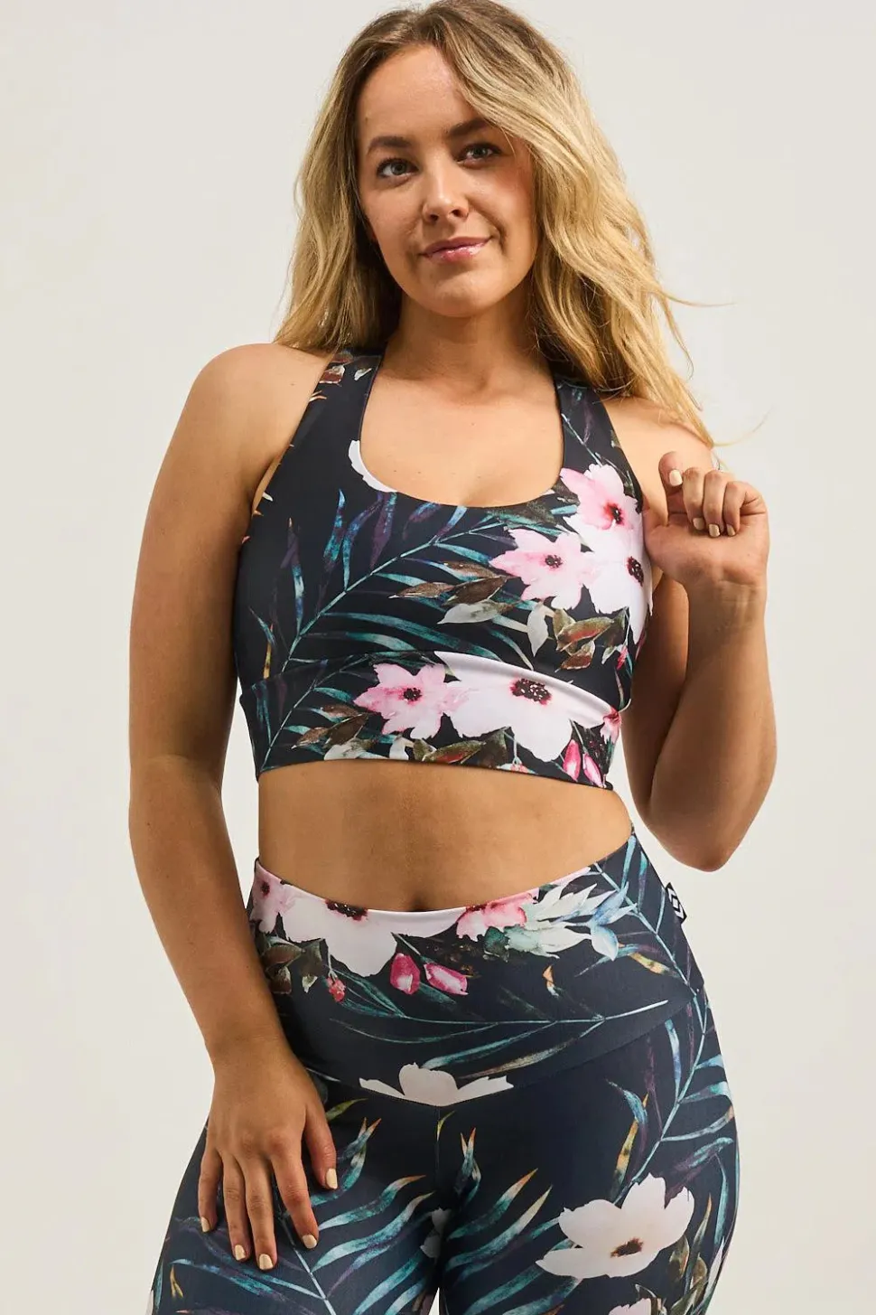 Exotic At Heart Performance - T Back Comfort Crop Top