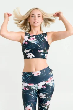 Exotic At Heart Performance - Reversible Comfort Crop Top