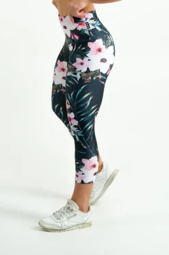 Exotic at Heart Performance - High Waisted Capri Leggings