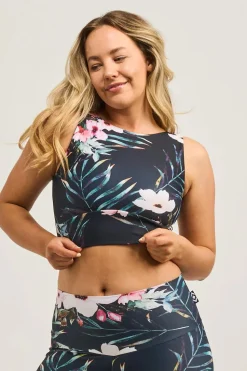 Exotic At Heart Performance - Reversible Comfort Crop Top