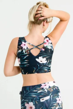 Exotic At Heart Performance - Reversible Comfort Crop Top