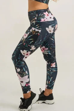 Exotic At Heart Performance - Panel Pocket High Waisted Leggings