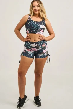 Exotic at Heart Performance - High Waisted Tie Side Booty Shorts