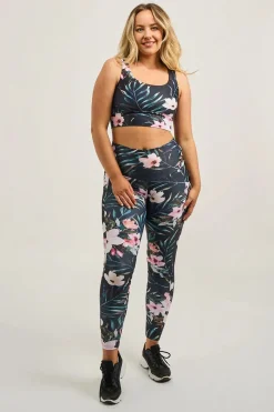 Exotic At Heart Performance - Panel Pocket High Waisted Leggings