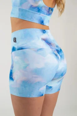 Fluid Performance - High Waisted Booty Shorts