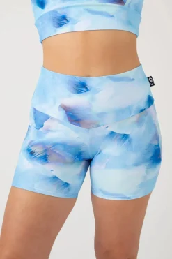 Fluid Performance - High Waisted Booty Shorts