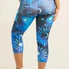Imagine Nation Performance - Panel Pocket Drawstring Capri Leggings