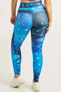 Imagine Nation Performance - Panel Pocket Drawstring High Waisted Leggings