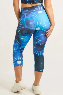 Imagine Nation Performance - Tummy Control High Waisted Capri Leggings