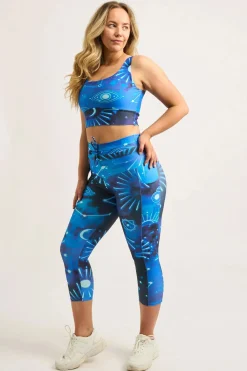 Imagine Nation Performance - Panel Pocket Drawstring Capri Leggings