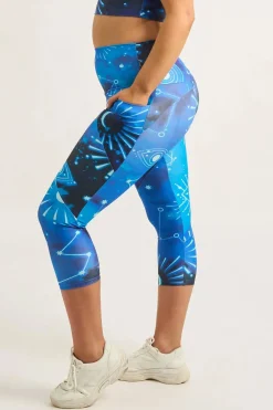 Imagine Nation Performance - Pocket Booty Shaper High Waisted Capri Leggings