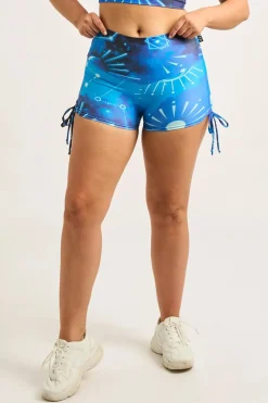 Imagine Nation Performance - High Waisted Tie Side Booty Shorts
