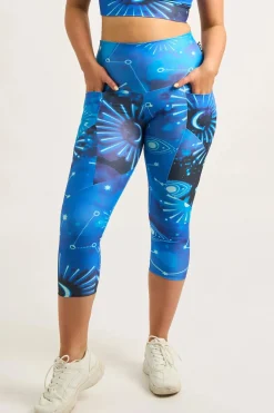 Imagine Nation Performance - Pocket Booty Shaper High Waisted Capri Leggings