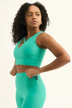 Jade Performance - Reversible Comfort Crop Top