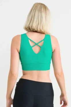 Jade Performance - Reversible Comfort Crop Top