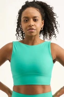 Jade Performance - Reversible Comfort Crop Top